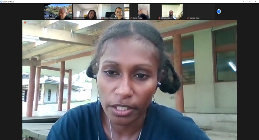 （グループディスカッション内容の発表）